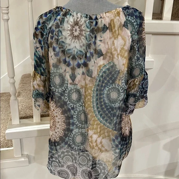 Elena bald silk top - Picture 5 of 8